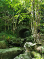 L'entrée du tunnel du Roux en boucle depuis l'Air