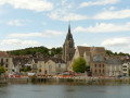 Eau, bois et vues de la basse vallée de l'Yonne entre Champigny et Sens