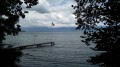 Au bord du Léman entre la plage de Corzent et la plage d'Anthy