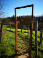 Porte accès chemin du pré