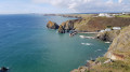 Porth Mellin from the cliffs