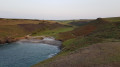 Porth Meor Cove and valley