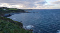 Porthkerris beach from the path