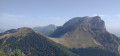 Pravouta, col des Ayes et Dent de Crolles depuis le Bec Charvet