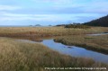 Prés salés et vue sur le Mez Goëlo