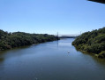 Prise de vue sous le pont côté la roche Bernard