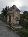 The Allègre castle from Les Fumades