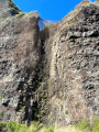 Ravine des Brises le fond de la route en corniche