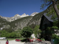 Refuge de depart en face du parking Refuge de depart en face du parking