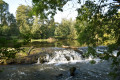 Remous de la rivière