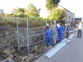 Rénovation du mur en pierres sèches à Gelivaux