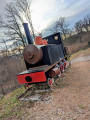 Reproduction de la locomotive du Tacot du Morvan