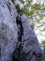 Ressaut sentier des Grimpeurs