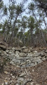 restauration des terrains en montagne - petit barrage anti érosion