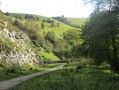 River Dove close to the junction of Biggin Dale with Wolfscote Dale