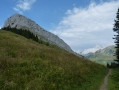 Aiguille Verte and Lac de Lessy