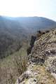 Rochers au dessus de la vallée du dadou