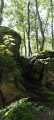 Rochers des crêtes