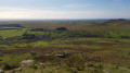 Rough Tor  and the valley from Brown Willy