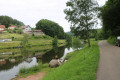 Route le long du Grand Etang