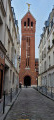 Rue Saint Michel (Saint Jean des Batignolles Church)
