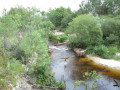 Ruines d'un petit barrage Ruines d'un petit barrage