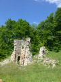 Le monastère Saint-Michel par le hameau de Saint-Sauveur