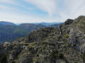 Le village fantôme de Rocca Sparvièra, au départ de Duranus