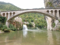 Le Causse Méjean depuis Saint-Chély du Tarn