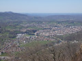Saint-Girons vue de haut Saint-Girons vue de haut
