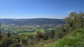 Der Saint-Mont über den Vieux Saint-Amé Le Saint-Mont par le Vieux Saint-Amé