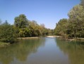 Moulin de Pattes upstream on the Vidourle river