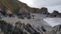 Sandy Cove and Windcutter Hill from Lee