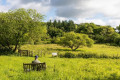 Scenic bench near Dancersend