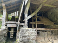 Scierie roue &agrave; aubes