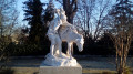 Sculpture dans le Square de l'Abbaye Sculpture dans le Square de l'Abbaye