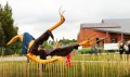 Sculpture devant le Hall Omnisport