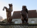 Sculptures en bois dans Prissac