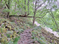 Sentier de la Wormsa et les moraines glacières