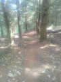 Sentier direction Chuyer