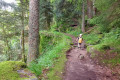 Sentier en contrebas du Schallern