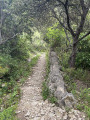 Sentier pierreux