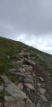 Sentier sur le flanc du Grand Ballon Sentier sur le flanc du Grand Ballon