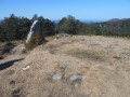 Les crêtes des palombières et les quatre sommets depuis Lesaka