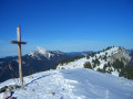 Le sommet de Pravouta en traversée depuis Saint-Hugues