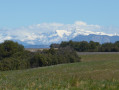 Sommets enneigés depuis le Marchand de Nuages