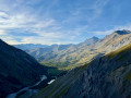 Exit from the Sentier des Crevasses towards the valley