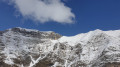 Soum Blanc de Sécugnat (2568m) et Col du Pourteillou (2238m) depuis la cvabane des Tousaus (1835m)