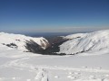 Sous le Pic de Barran, au collet, vue sur la vallée de l'Adour de Lesponne