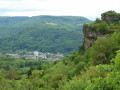 St-Affrique depuis le Caylus